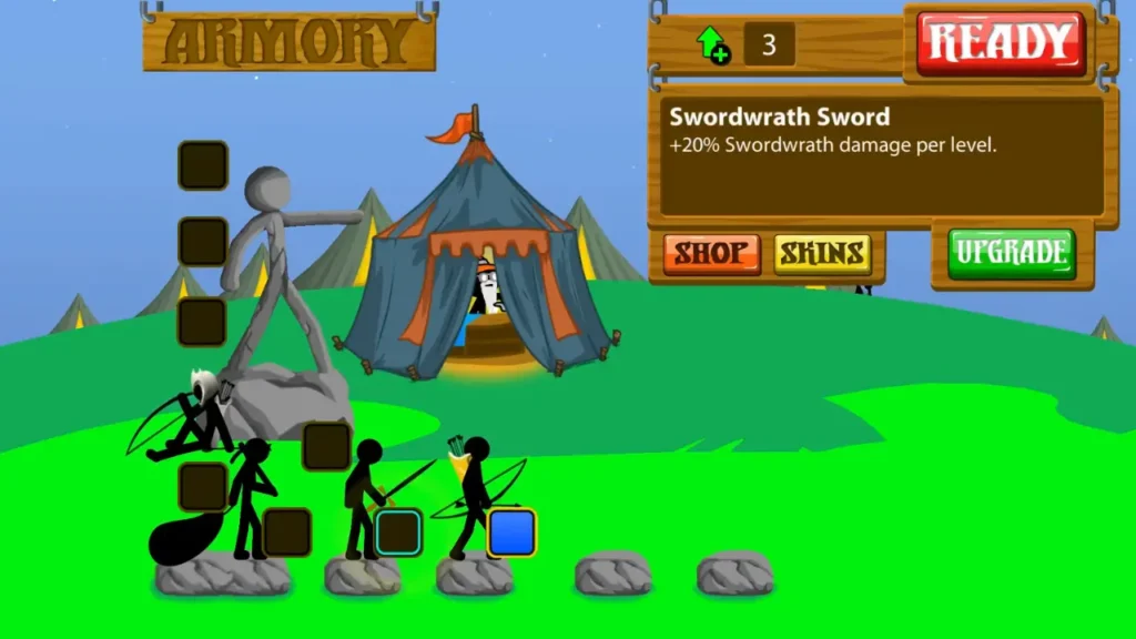 Stick War Legacy Mod APK (v2025.1.80) 2025 | Unlimited All & 999 Army 11 svg%3E