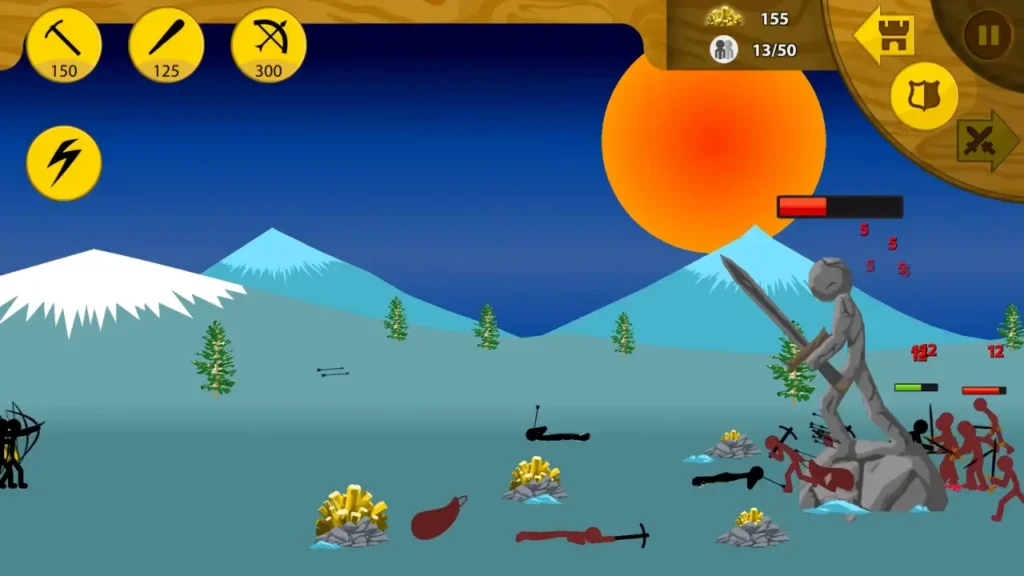 Stick War Legacy Mod APK (v2025.1.80) 2025 | Unlimited All & 999 Army 9 svg%3E