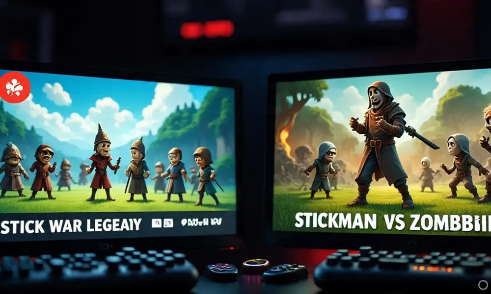 Stick War Legacy vs Stickman Zombies | 7 Reasons to Choose the Right Game 3 VITALISATION AND GRAPHICS